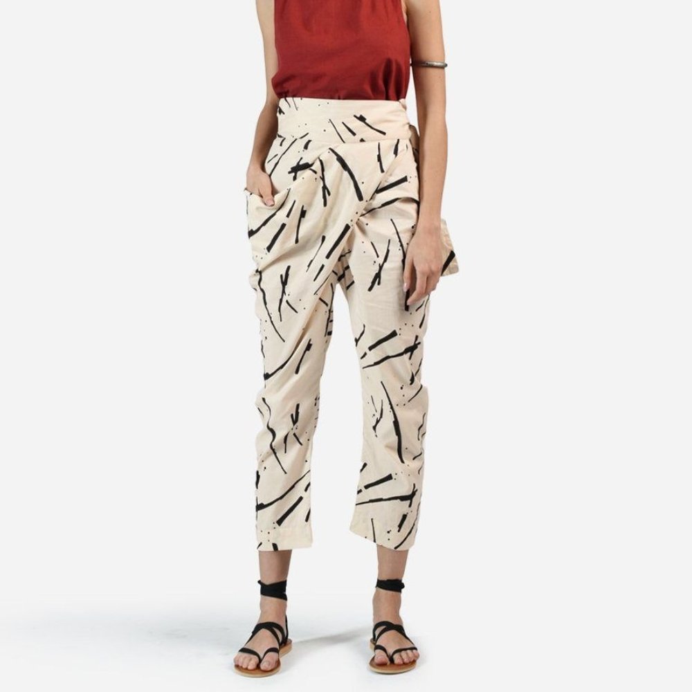 MATTER - The Sideswept Dhoti + IChing Sandstone